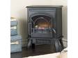 decorflame Black electric fireplace